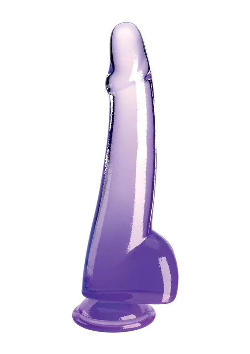 King Cock Clear Dildo with Balls - Image 23