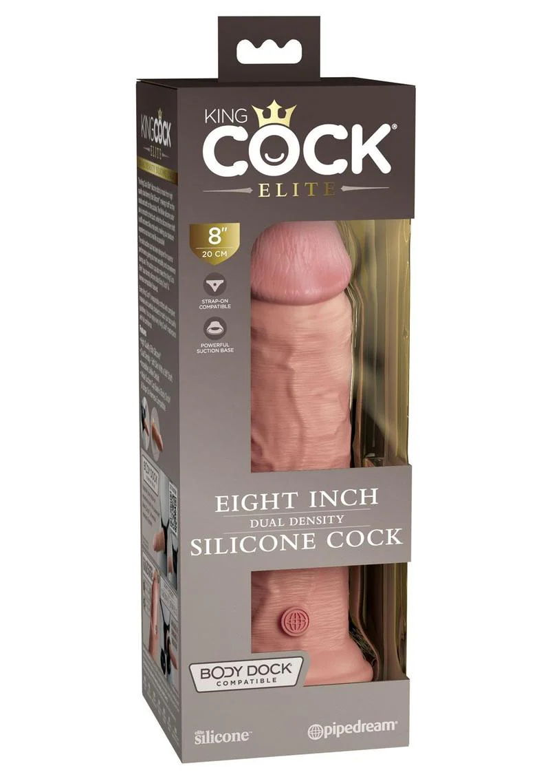 King Cock Elite Dual Density Silicone Dildo - Image 44