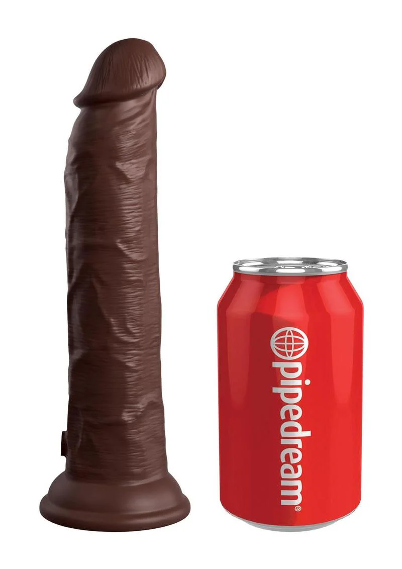 King Cock Elite Dual Density Vibrating Rechargeable Silicone Dildo with Remote Control Dildo - Image 9