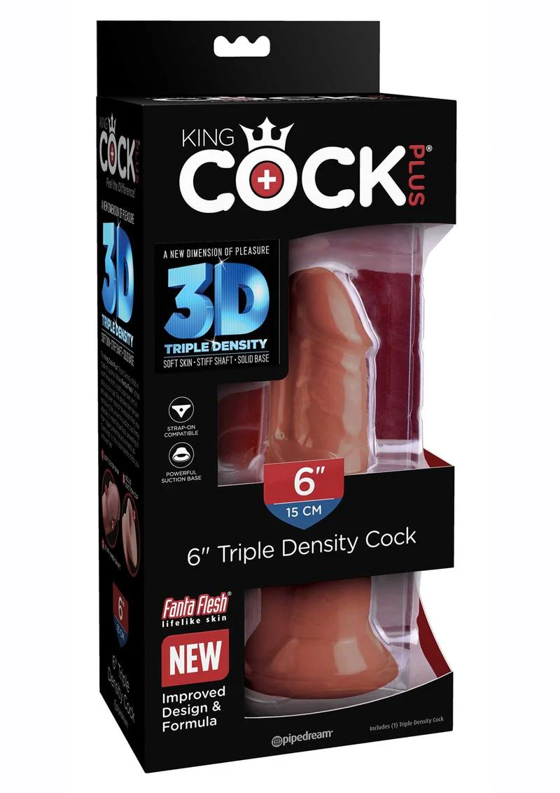 King Cock Plus Triple Density Dildo - Image 10