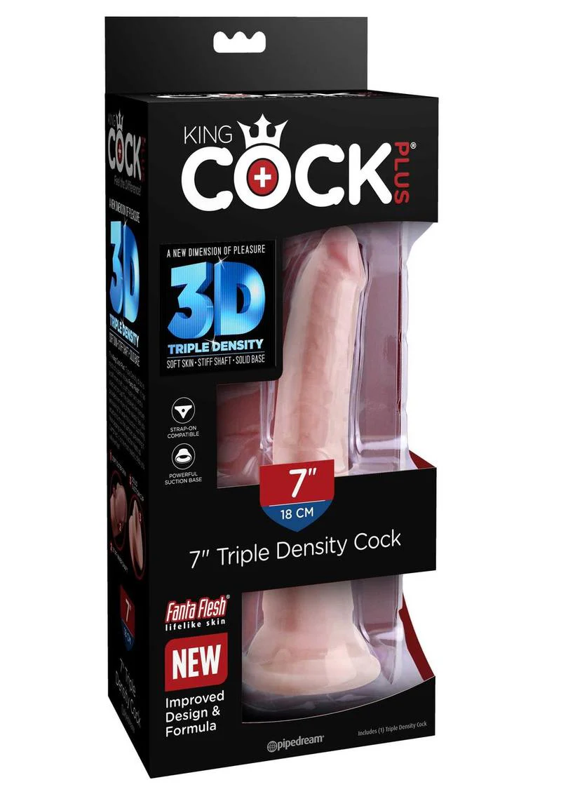 King Cock Plus Triple Density Dildo - Image 18