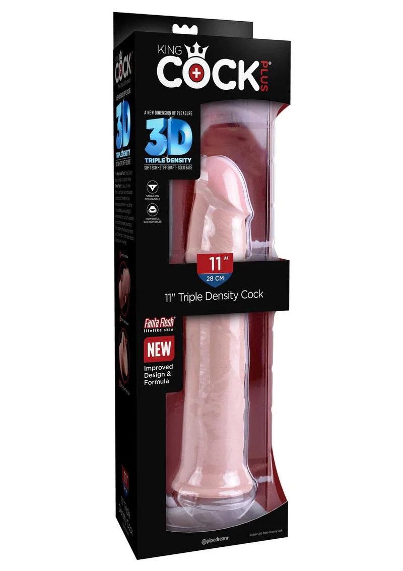 King Cock Plus Triple Density Dildo - Image 2