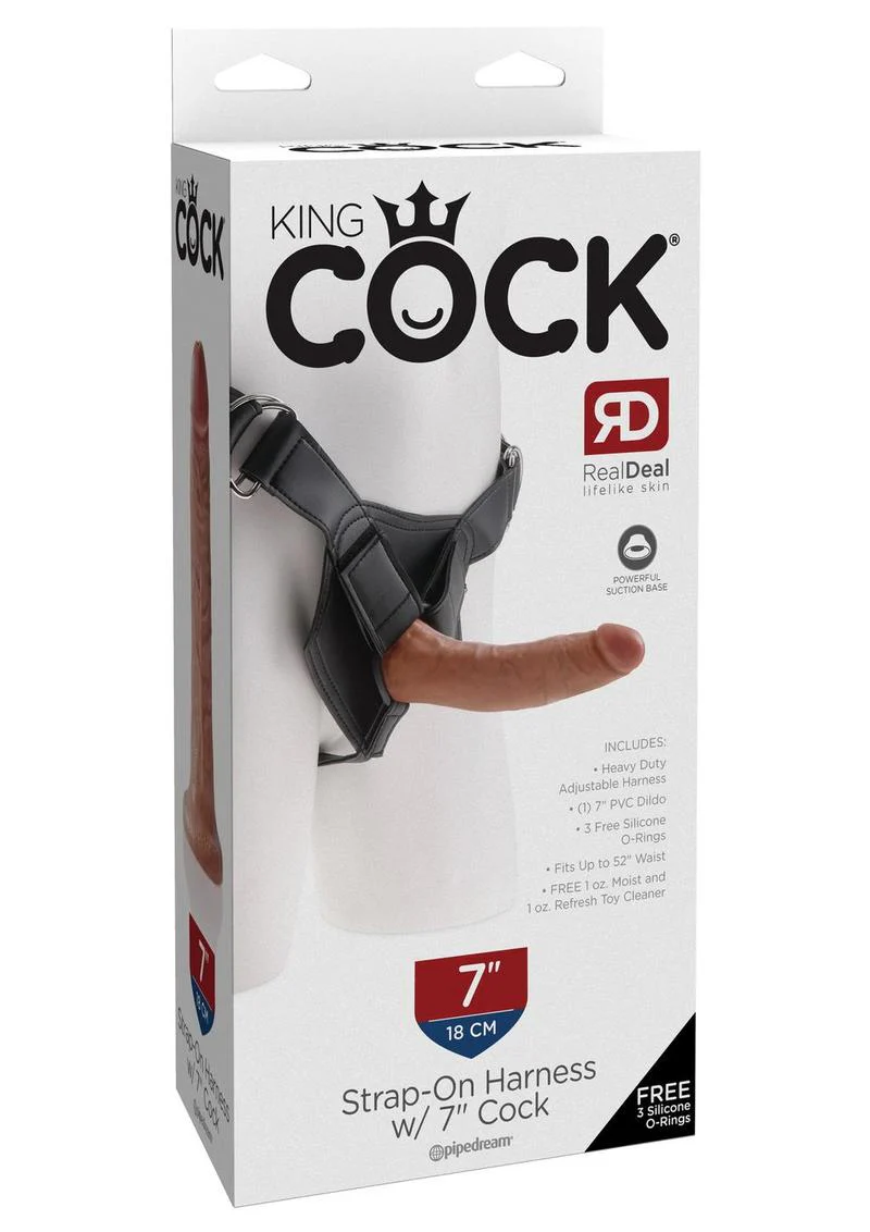 King Cock Strap-On Harness with Dildo - Image 7