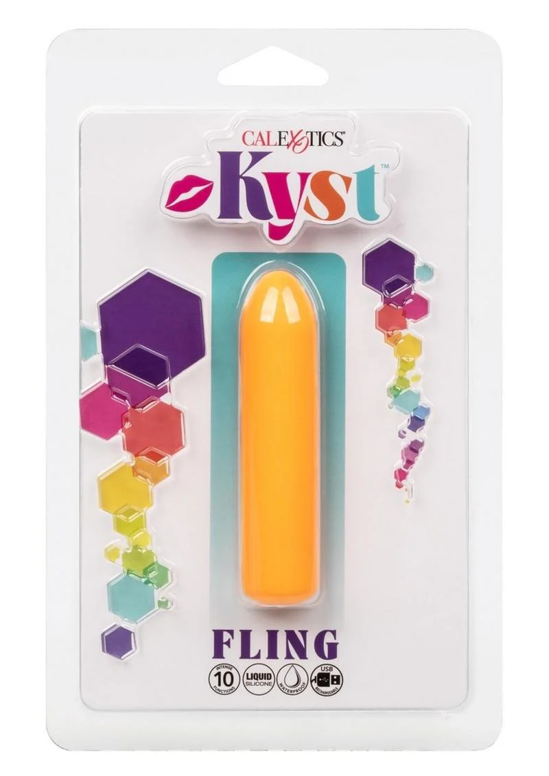 Kyst Fling Rechargeable Silicone Bullet Massager - Image 4