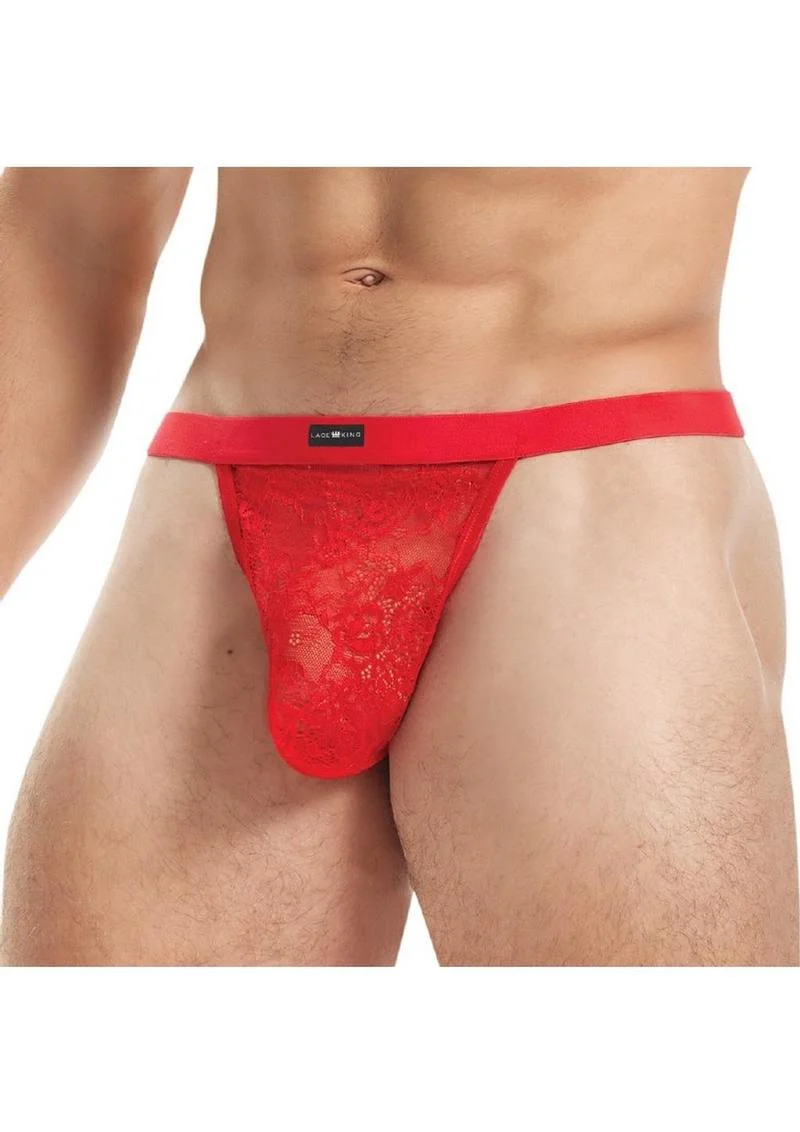 Lace King Lace G-String - Image 13