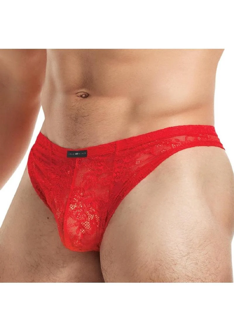 Lace King Lace Thong - Medlum - Image 4
