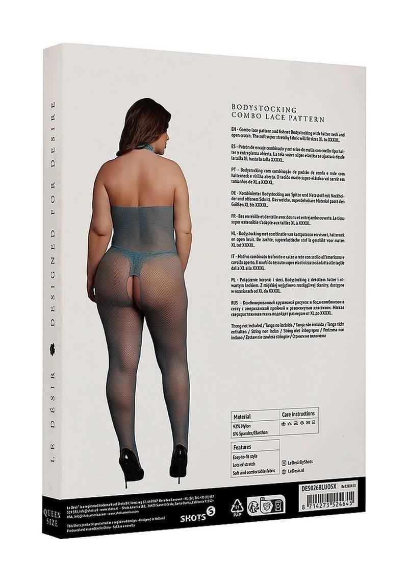 Le Desir Fishnet Lace Bodystocking - Image 7