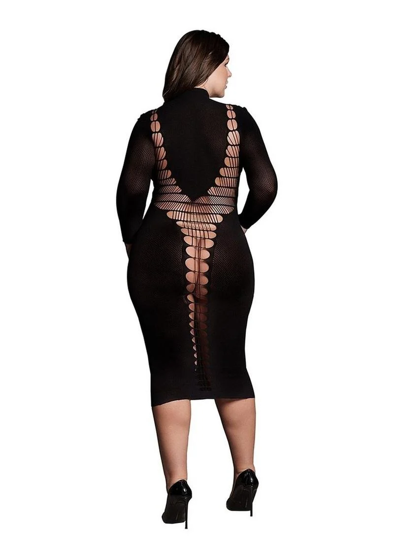 Le Desir Shade Carme Xi Dress with Turtleneck - Image 6
