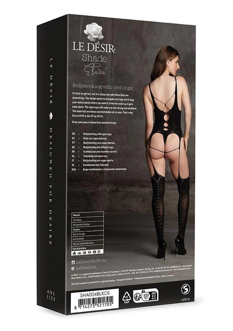 Le Desir Shade Elara Vii Bodystocking with Open Cups - Image 2