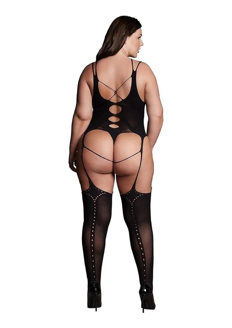 Le Desir Shade Elara Vii Bodystocking with Open Cups - Image 8