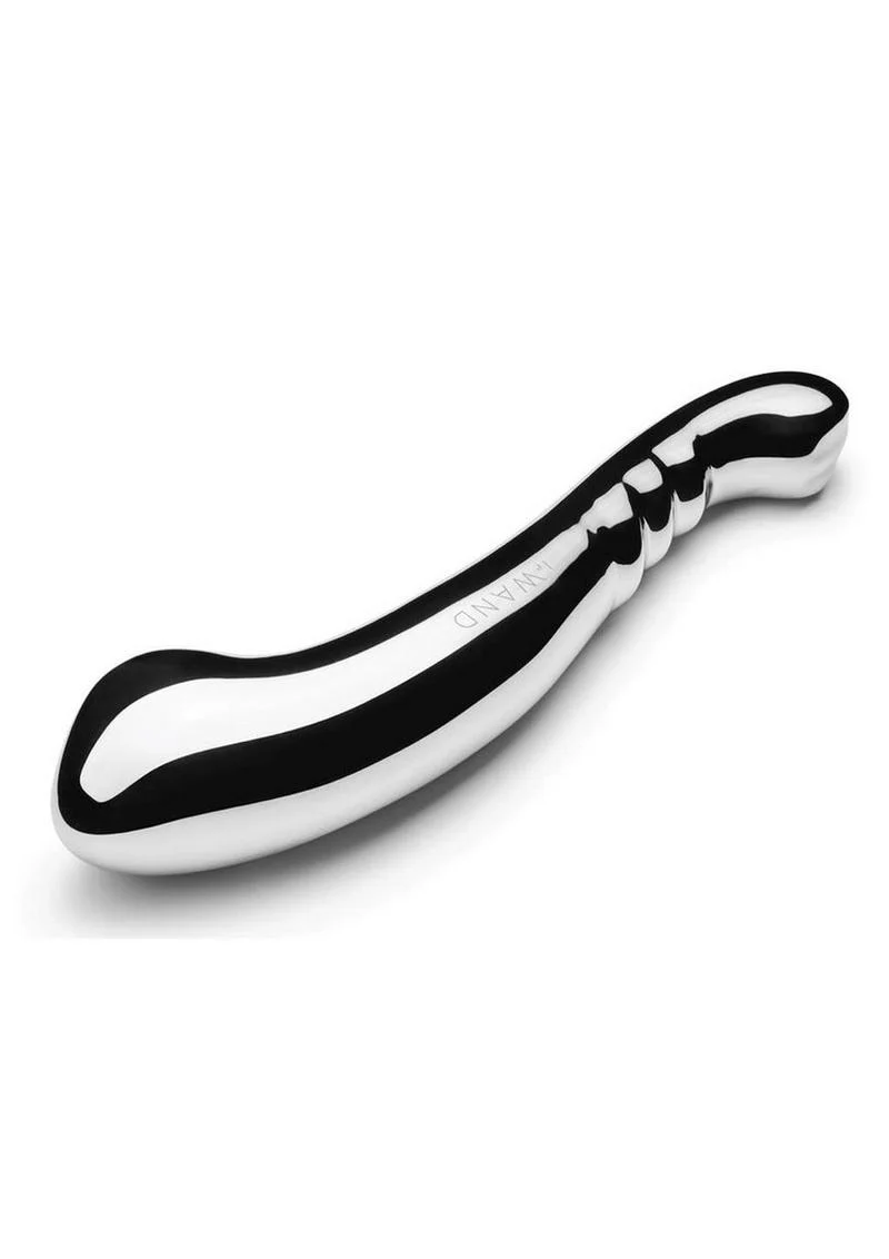Le Wand Contour Dual End Dildo - Stainless - Image 4
