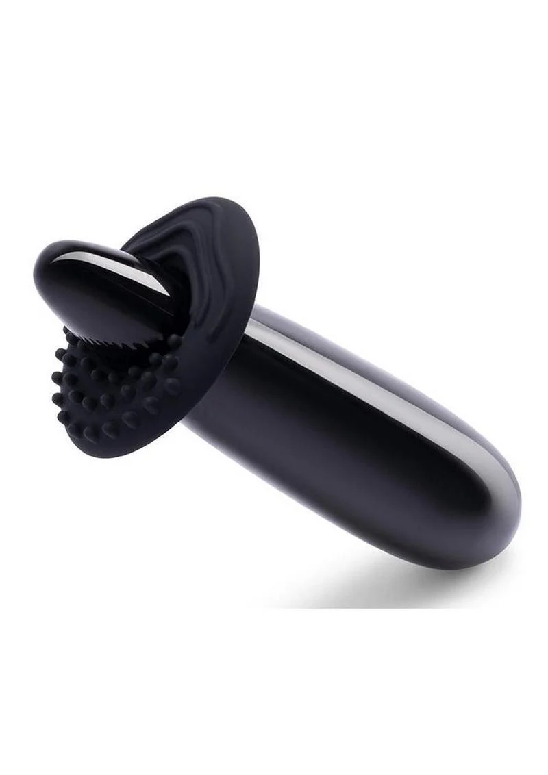 Le Wand Crystal Wand Probe with Silicone Ring - Black Obsidian - Image 4