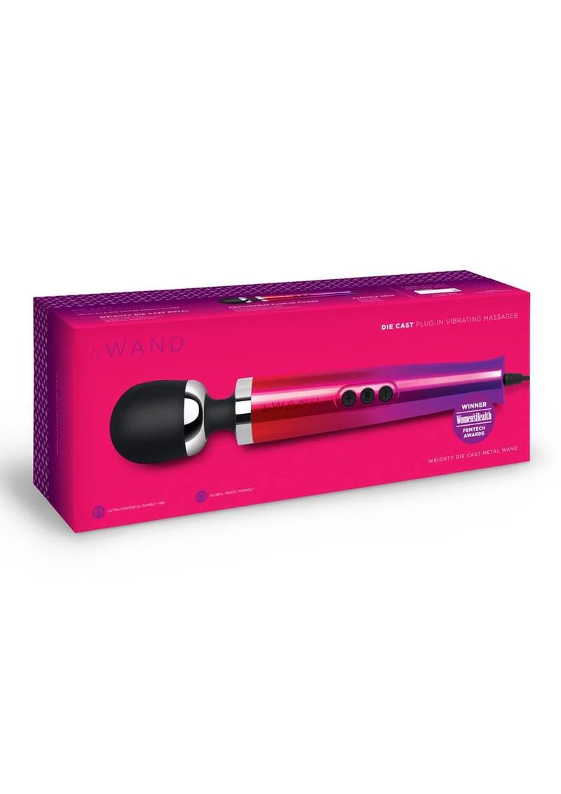 Le Wand Diecast Petite Plug-In Massager - Ombre - Image 3