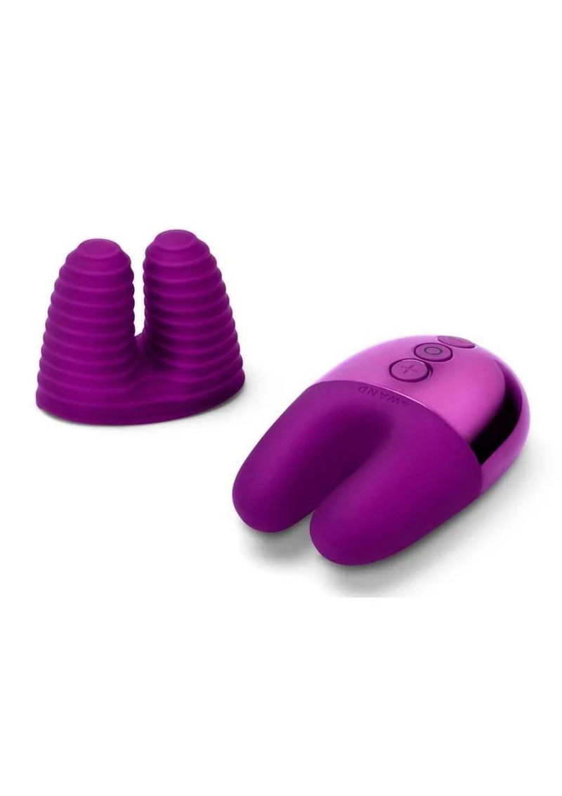 Le Wand Double Vibe Rechargeable Silicone Rabbit Vibrator - Image 8