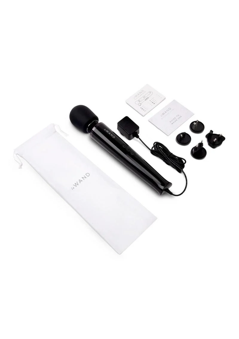 Le Wand Plug-In Massager - Sky - Image 5