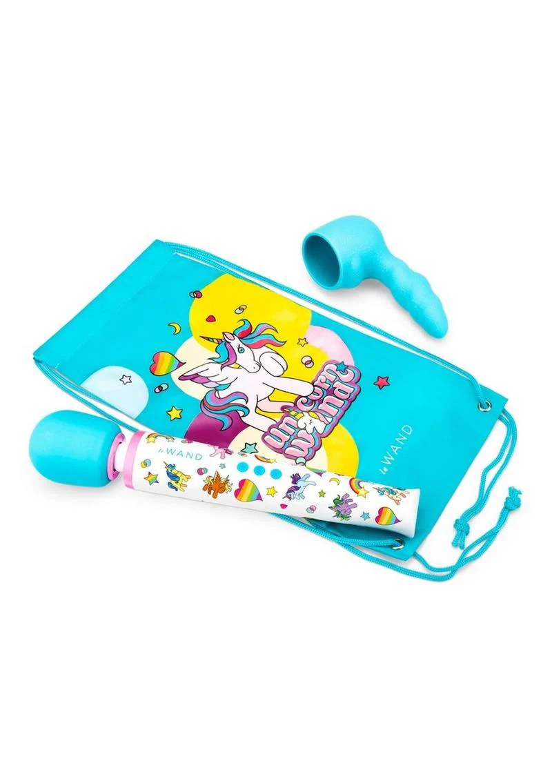 Le Wand Unicorn Wand Recharageable Silicone Vibrator Special Edition - Image 4
