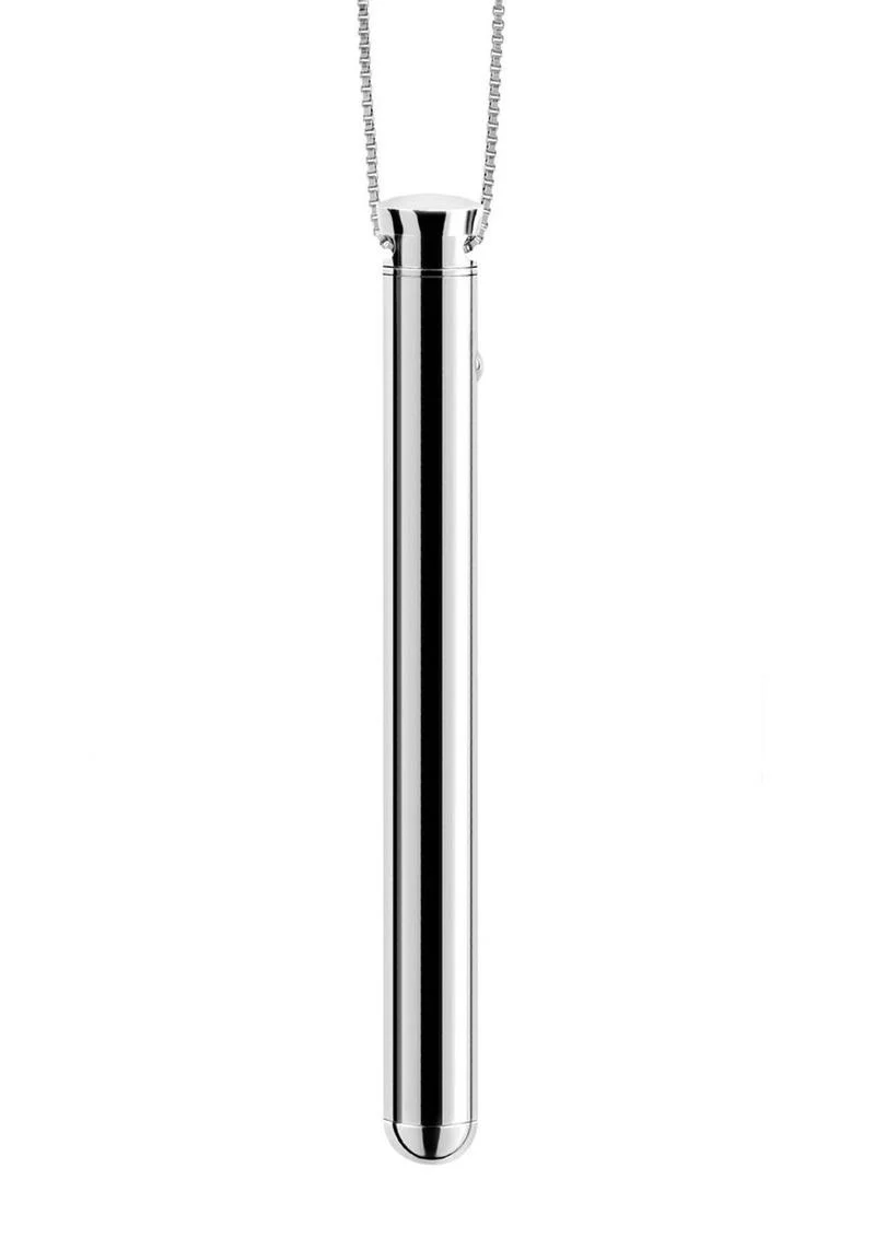 Le Wand Vibrating Necklace Rechargeable Silicone Discreet Vibrator - Image 3