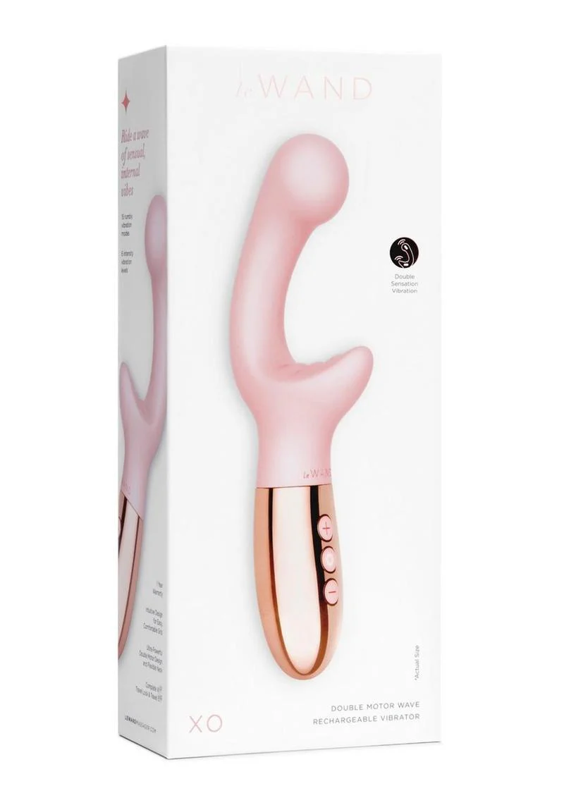 Le Wand Xo Rechargeable Silicone Dual Stimulating Vibrator - Image 3