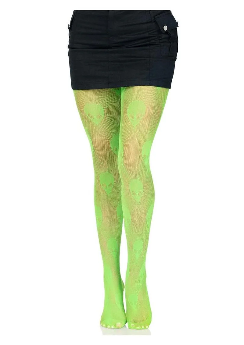 Leg Avenue Alien Net Tights - Image 3