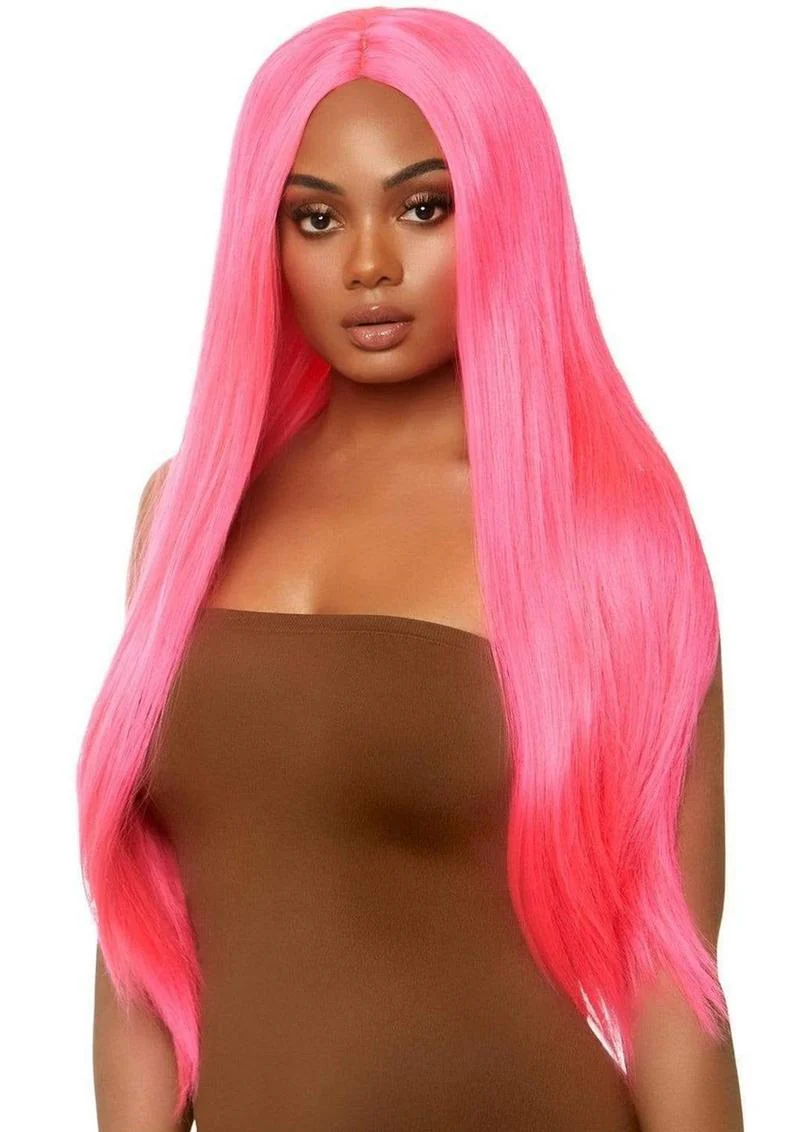 Leg Avenue Long Straight 33 Center Part Wig - Image 11