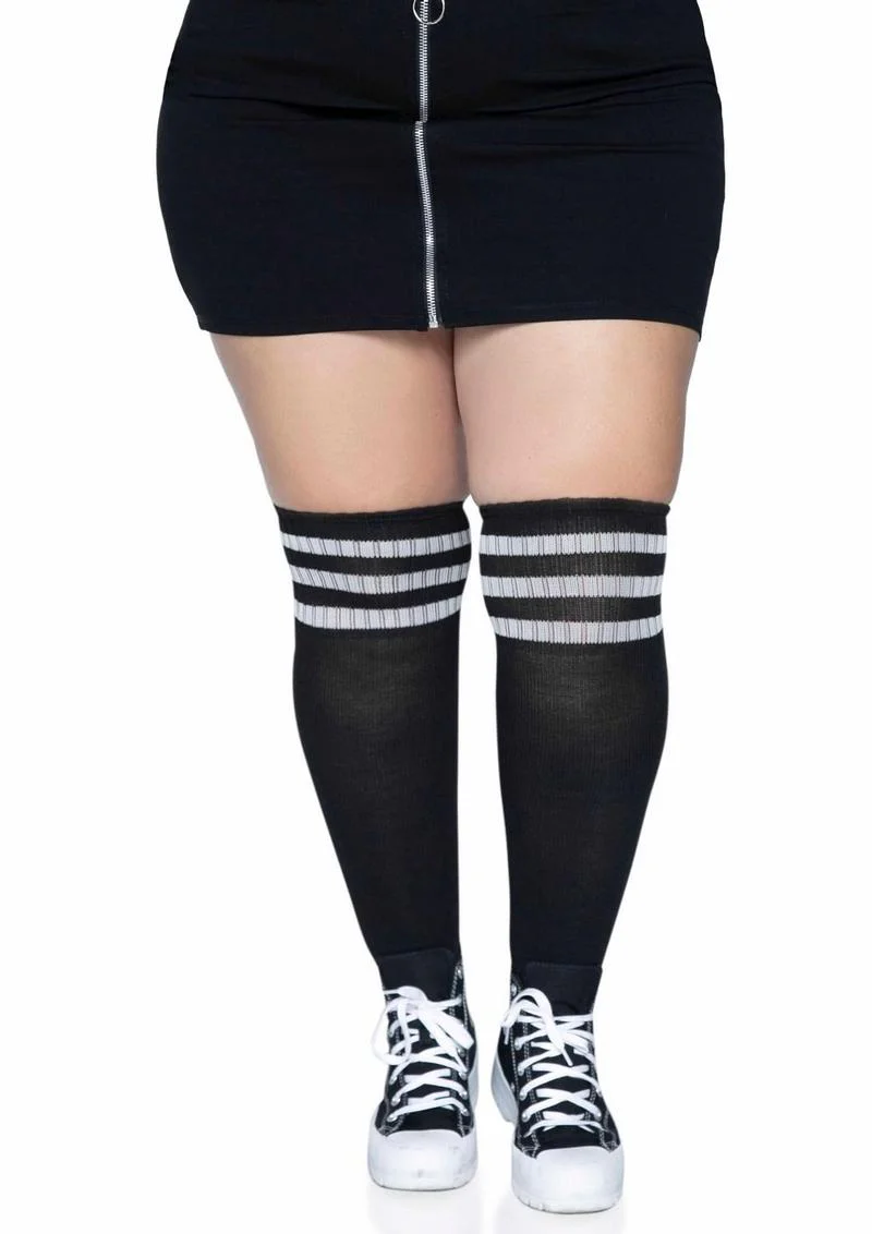 Leg Avenue Over The Knee Athletic Socks - Image 3
