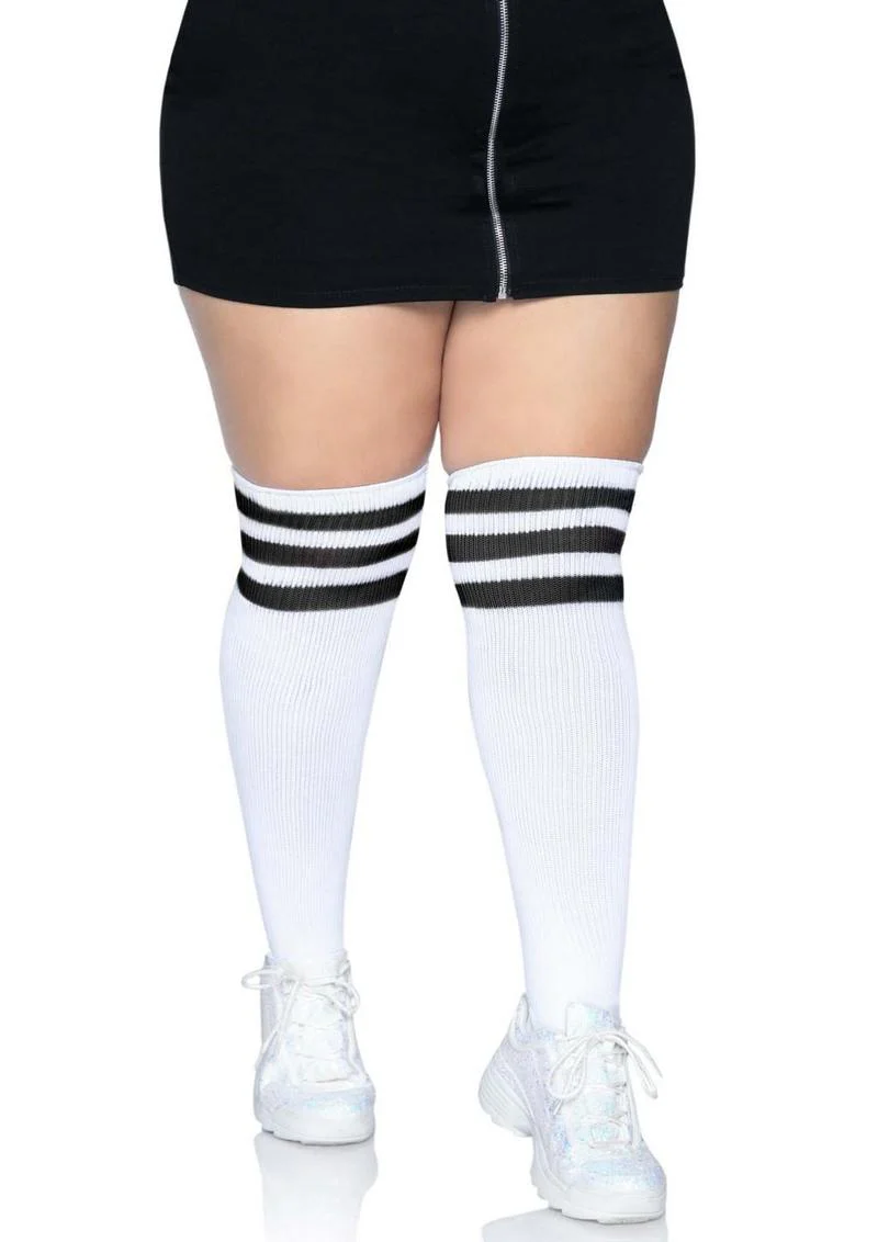 Leg Avenue Over The Knee Athletic Socks - Image 9