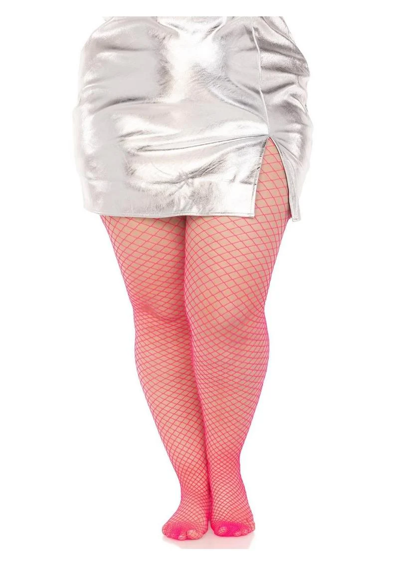 Leg Avenue Spandex Industrial Net Tights - 1x-2x - Image 14