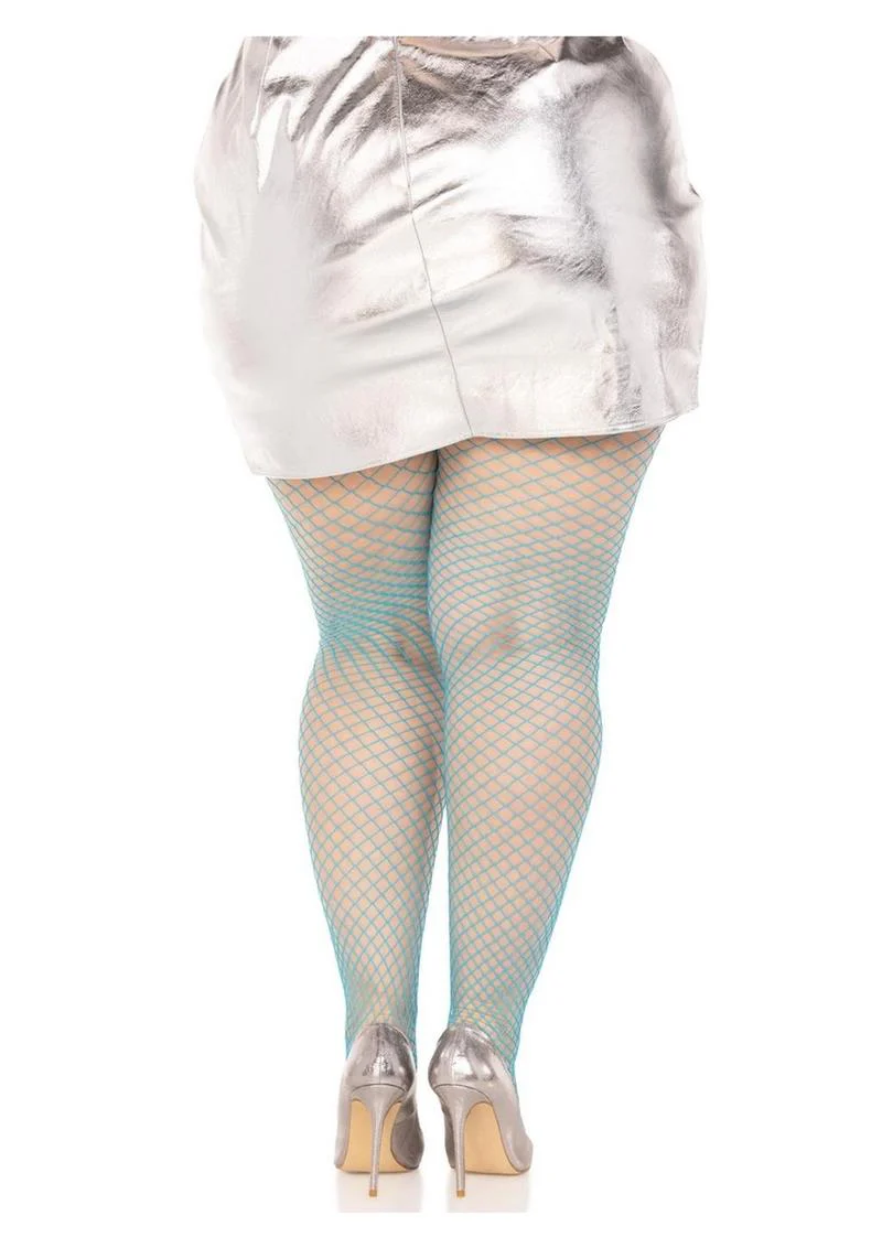 Leg Avenue Spandex Industrial Net Tights - 1x-2x - Image 18