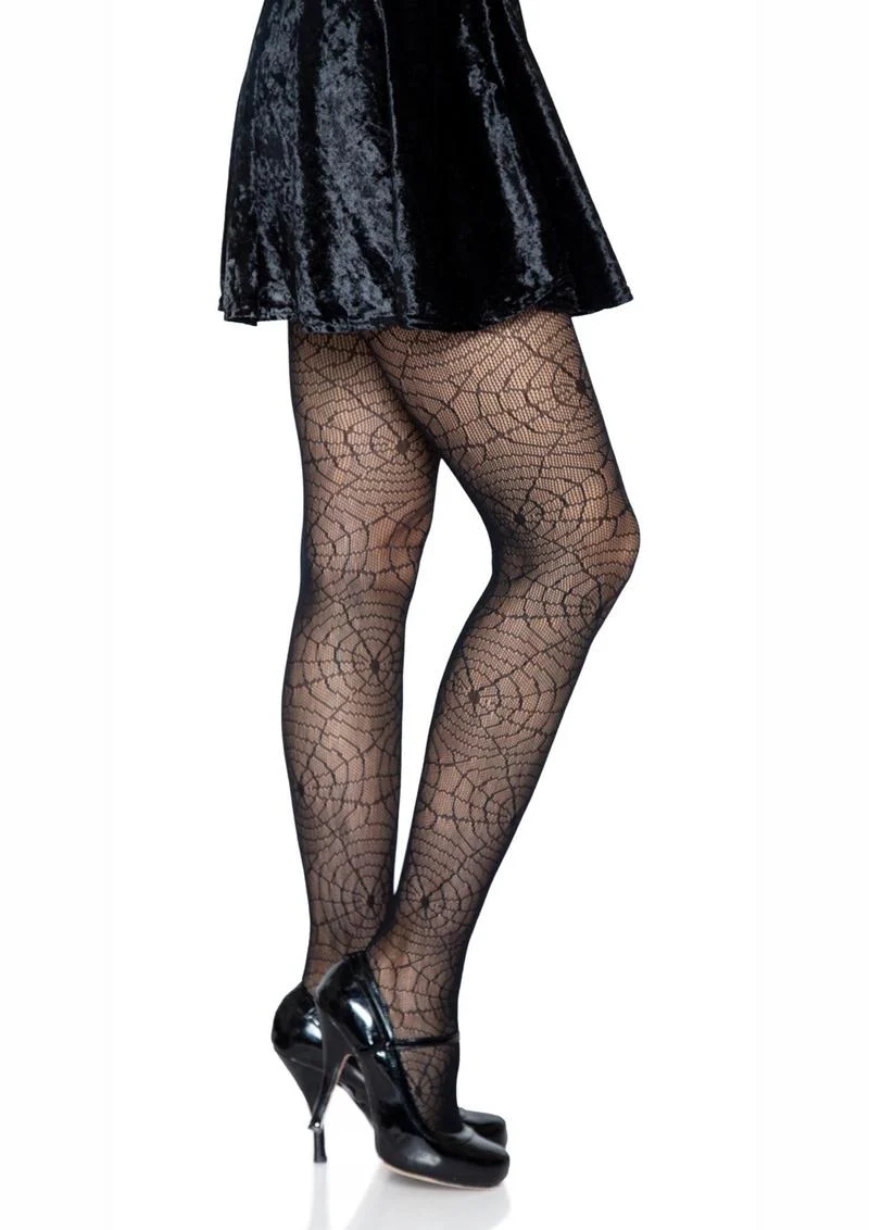 Leg Avenue Spider Lace Pantyhose - Image 3