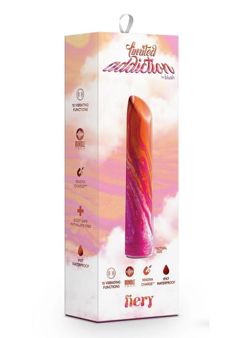 Limited Addiction Fiery Rechargeable Power Vibrator - Image 4