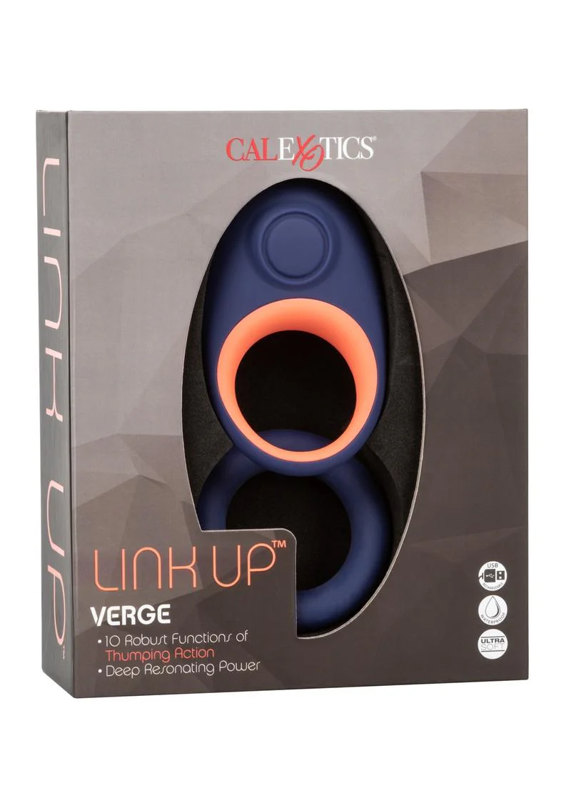 Link Up Verge Silicone Vibrating Cock Ring - Image 4