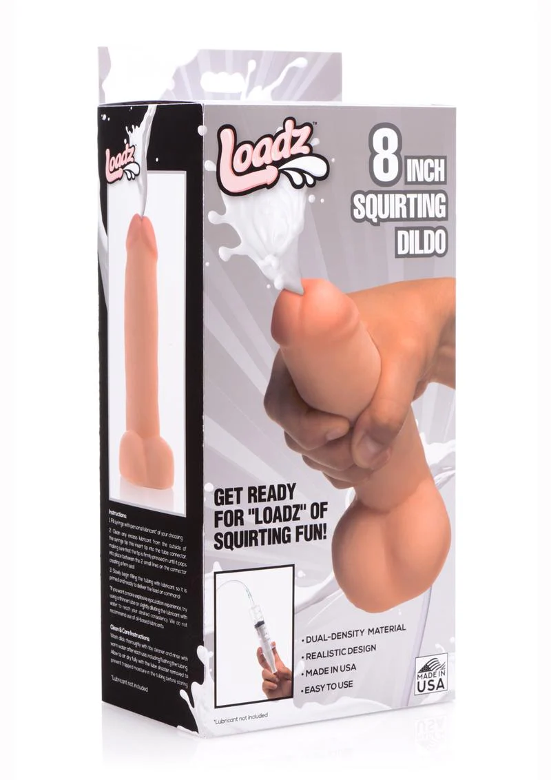 Loadz Dual Density Squirting Dildo - Image 5
