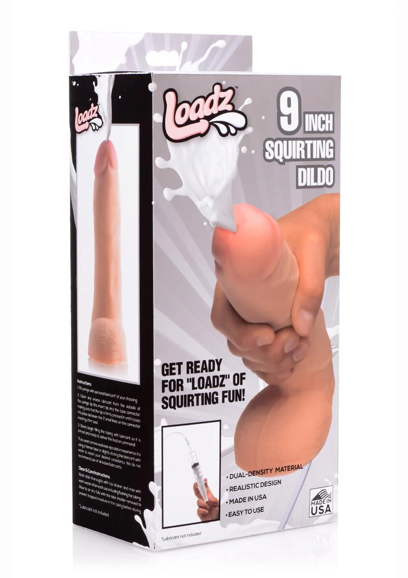 Loadz Dual Density Squirting Dildo - Image 9