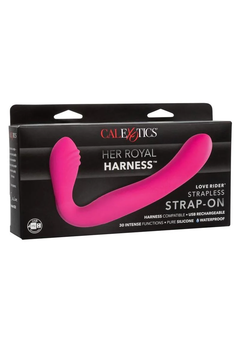 Love Rider Rechargeable Silicone Strapless Strap-On - Image 2