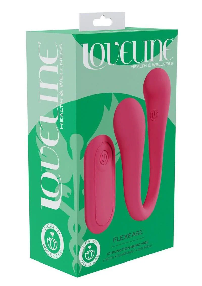Loveline Flexease Bend 10 Function Rechargeable Silicone Vibrator - Image 6