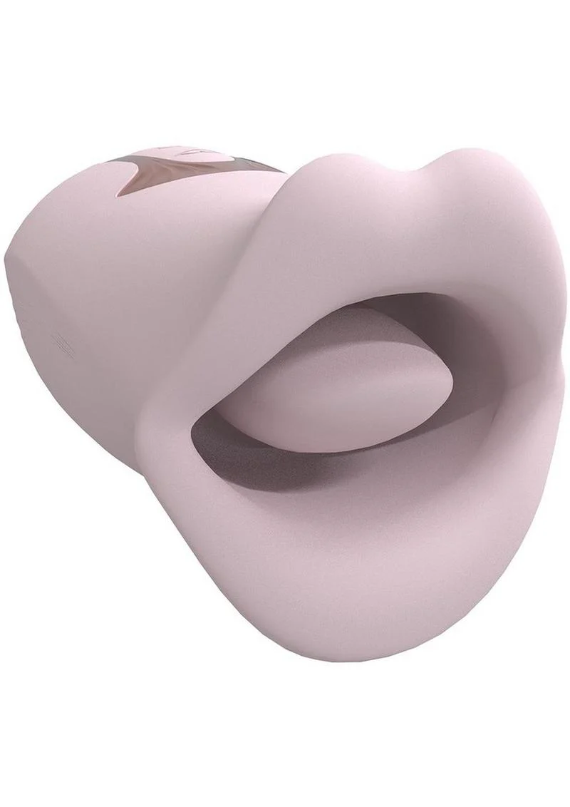 Loveline Kiss 10 Speed Silicone Rechargeable Suction and Vibrating Mouth - Image 3