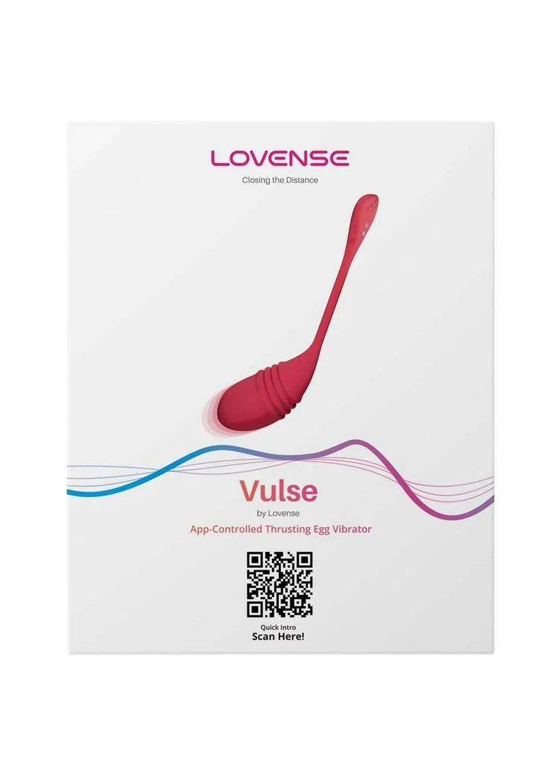 Lovense Vulse Rechargeable Silicone Egg Vibrator - Image 3