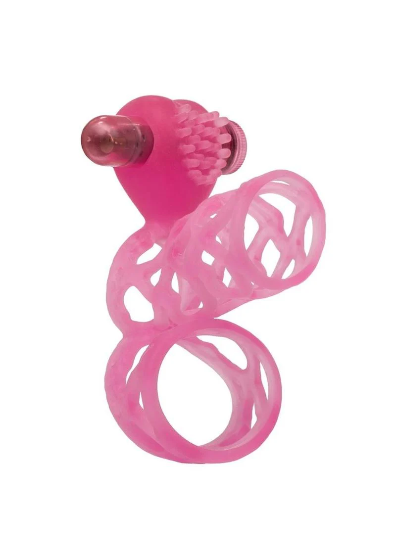 Lovers Cage Penis Enhancer and Cock Ring with Bullet - Image 4
