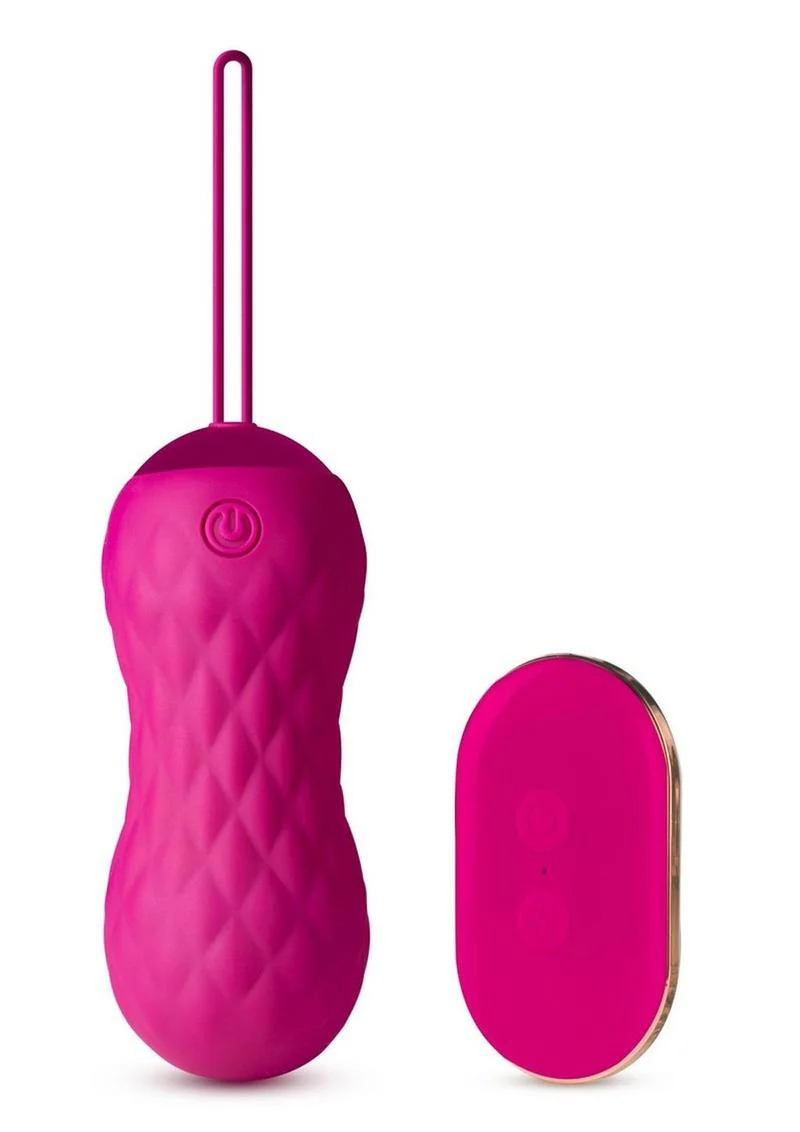 Lush Carina Rechargeable Silicone Vibrating Egg - Velvet - Image 2