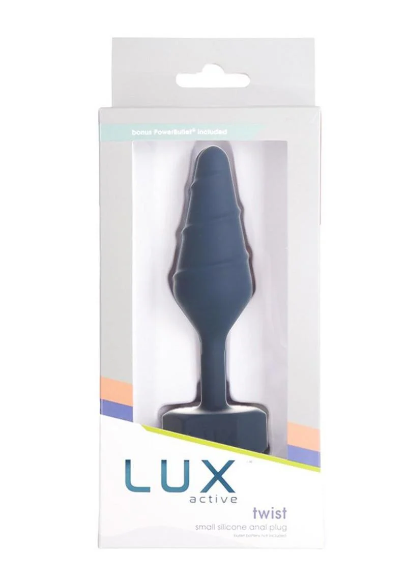 Lux Active Twist Rechargeable Silicone Anal Plug - Image 2
