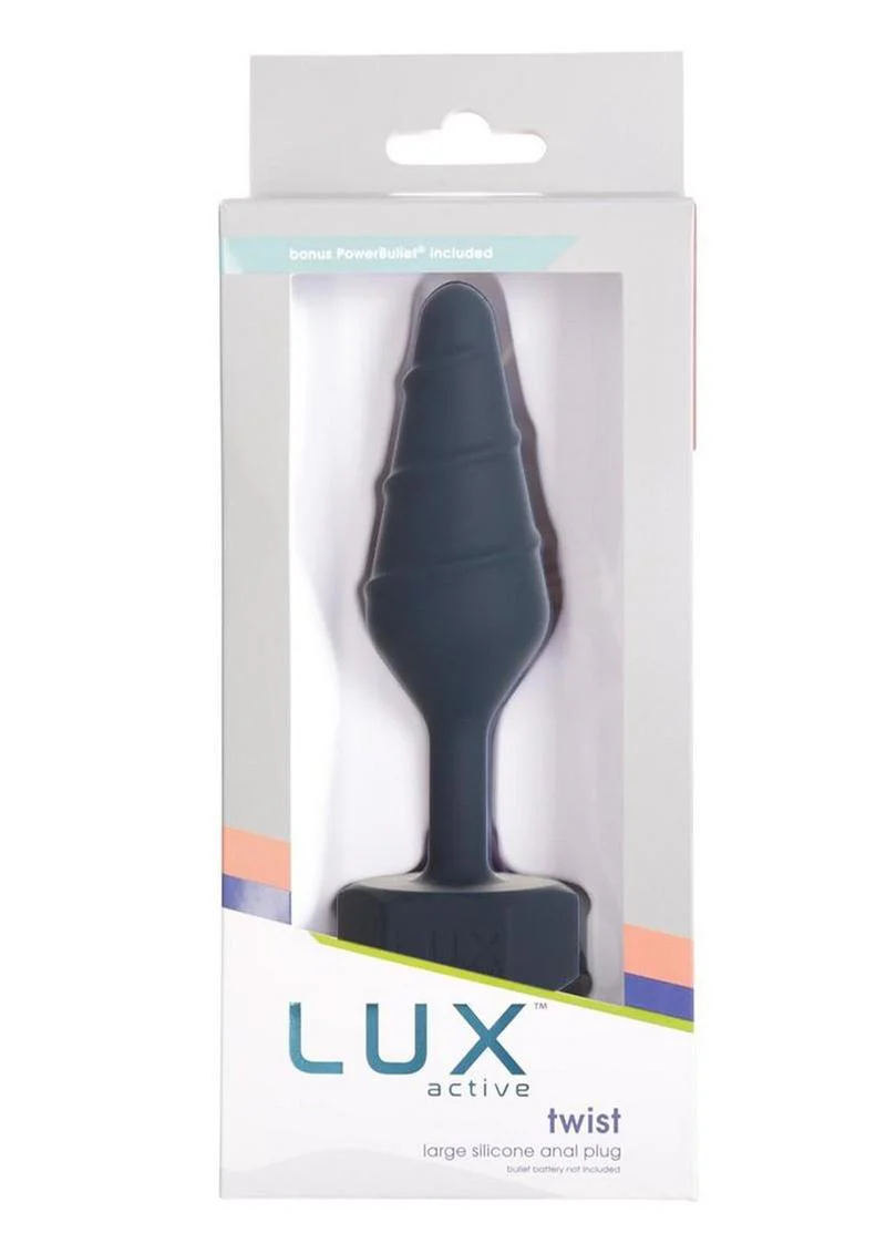 Lux Active Twist Rechargeable Silicone Anal Plug - Image 5