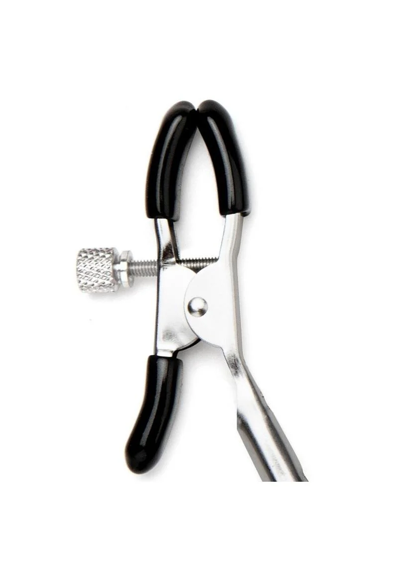 Lux Fetish Adjustable Steel Nipple Clips - Image 4