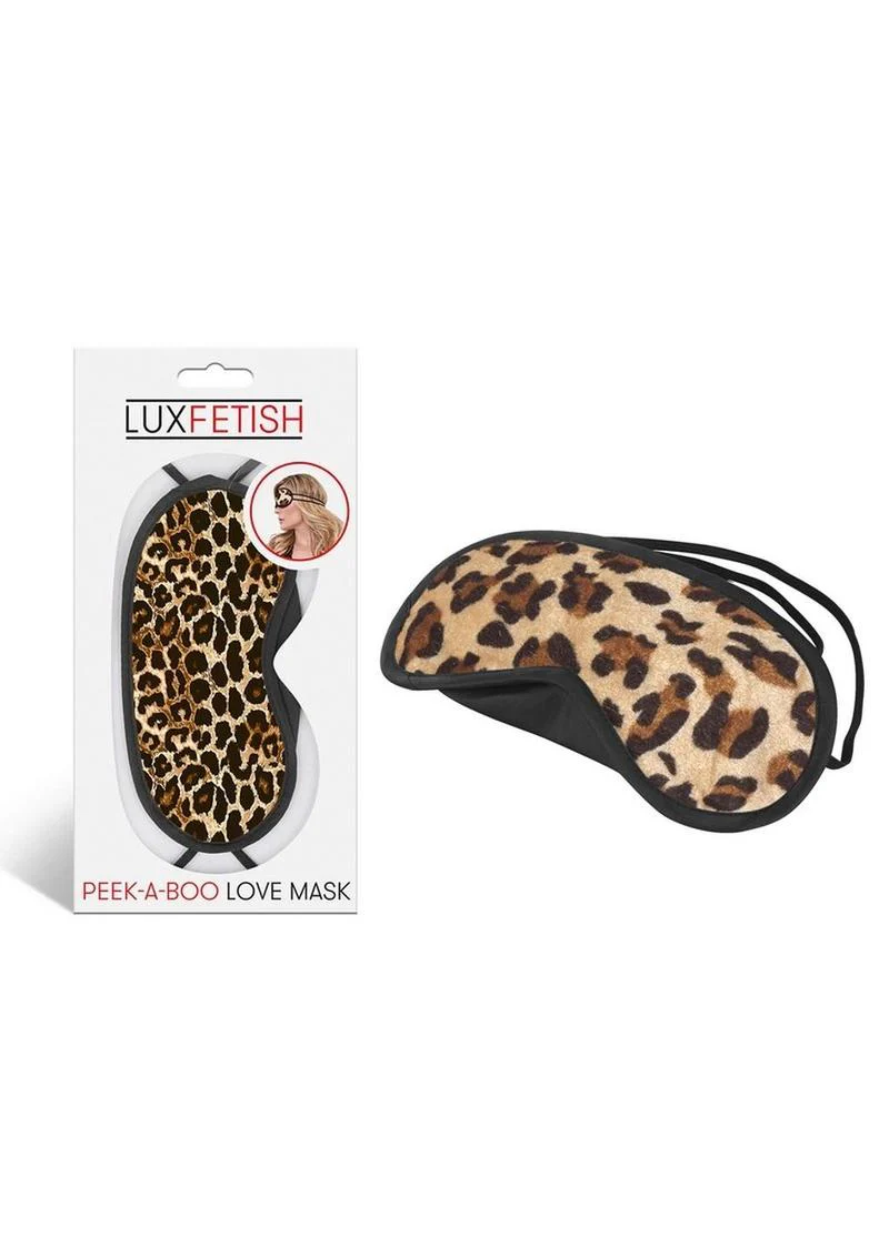Lux Fetish Peek-A-Boo Love Mask - Image 6