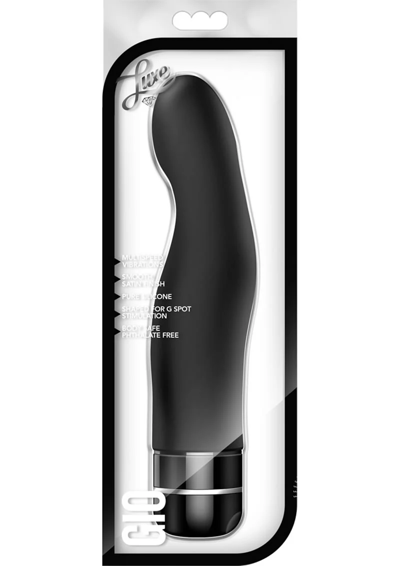 Luxe Gio Vibrating Silicone Dildo - Image 3