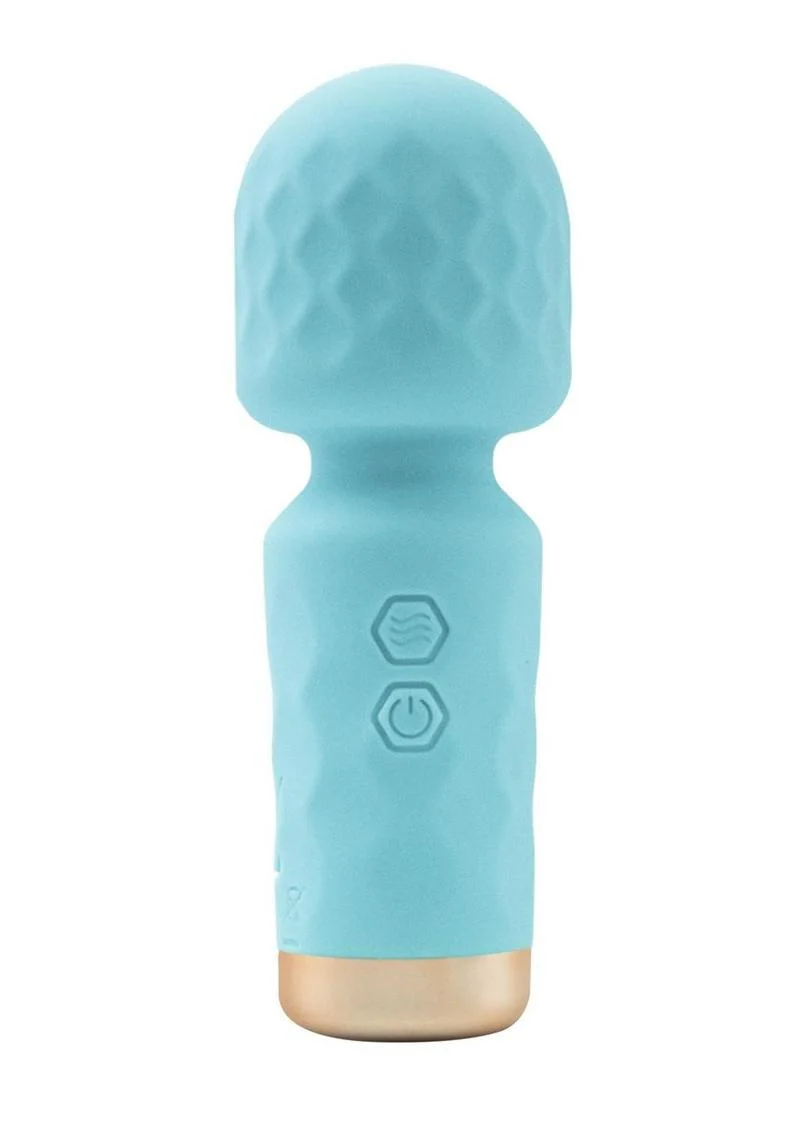 M'lady Rechargeable Silicone Mini Vibrating Wand - Image 2