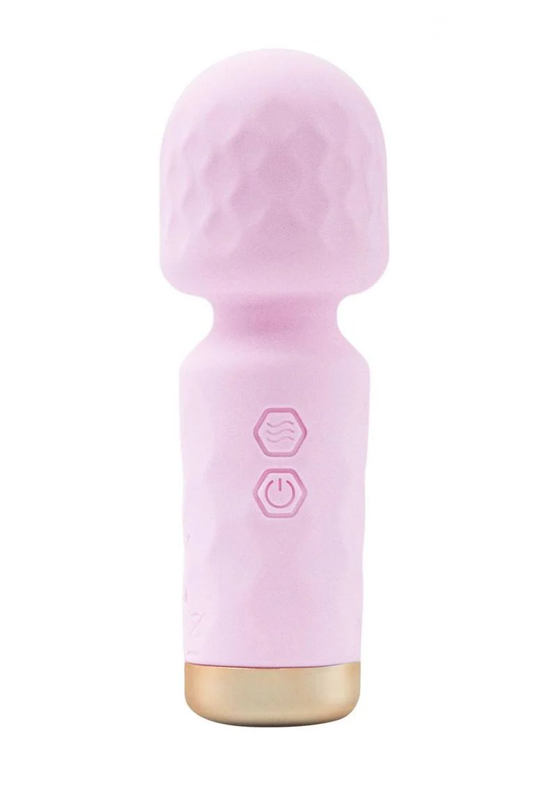 M'lady Rechargeable Silicone Mini Vibrating Wand - Image 5