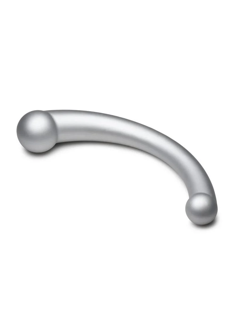 Master Series 10x Vibra-Crescent Rechargeable Silicone Vibrating Dual Ended Dildo - Image 8