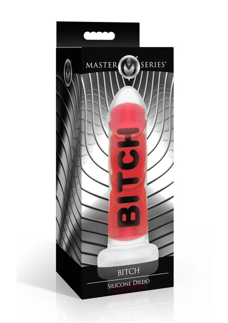Master Series Bitch Silicone Dildo - Image 2