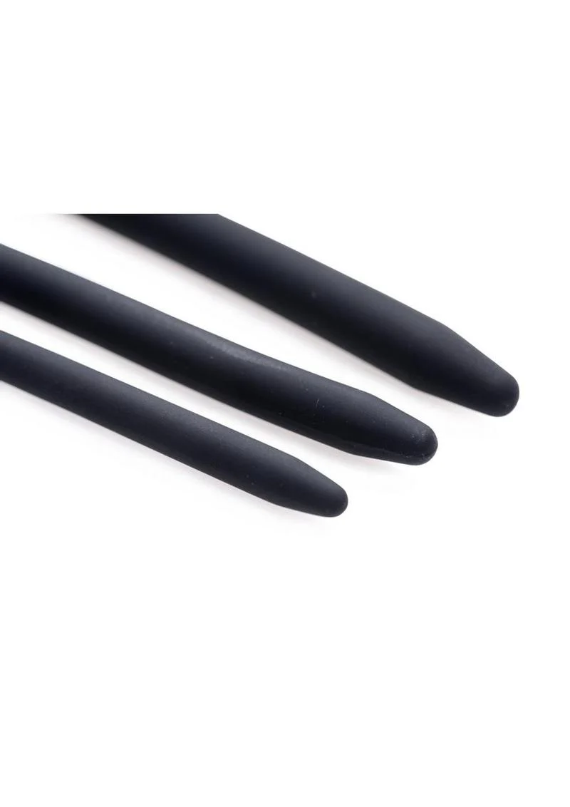 Master Series Bolted Deluxe Silicone Urethral Sounds - Image 4