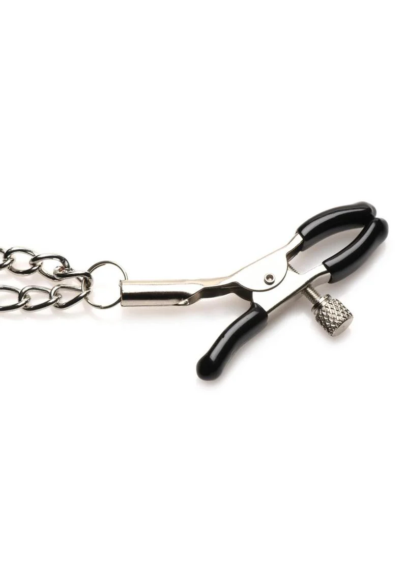 Master Series Daggers Double Chain Nipple Clamps - Image 2